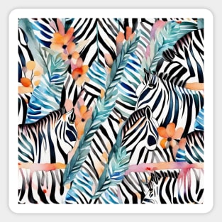 Zebra pattern Sticker